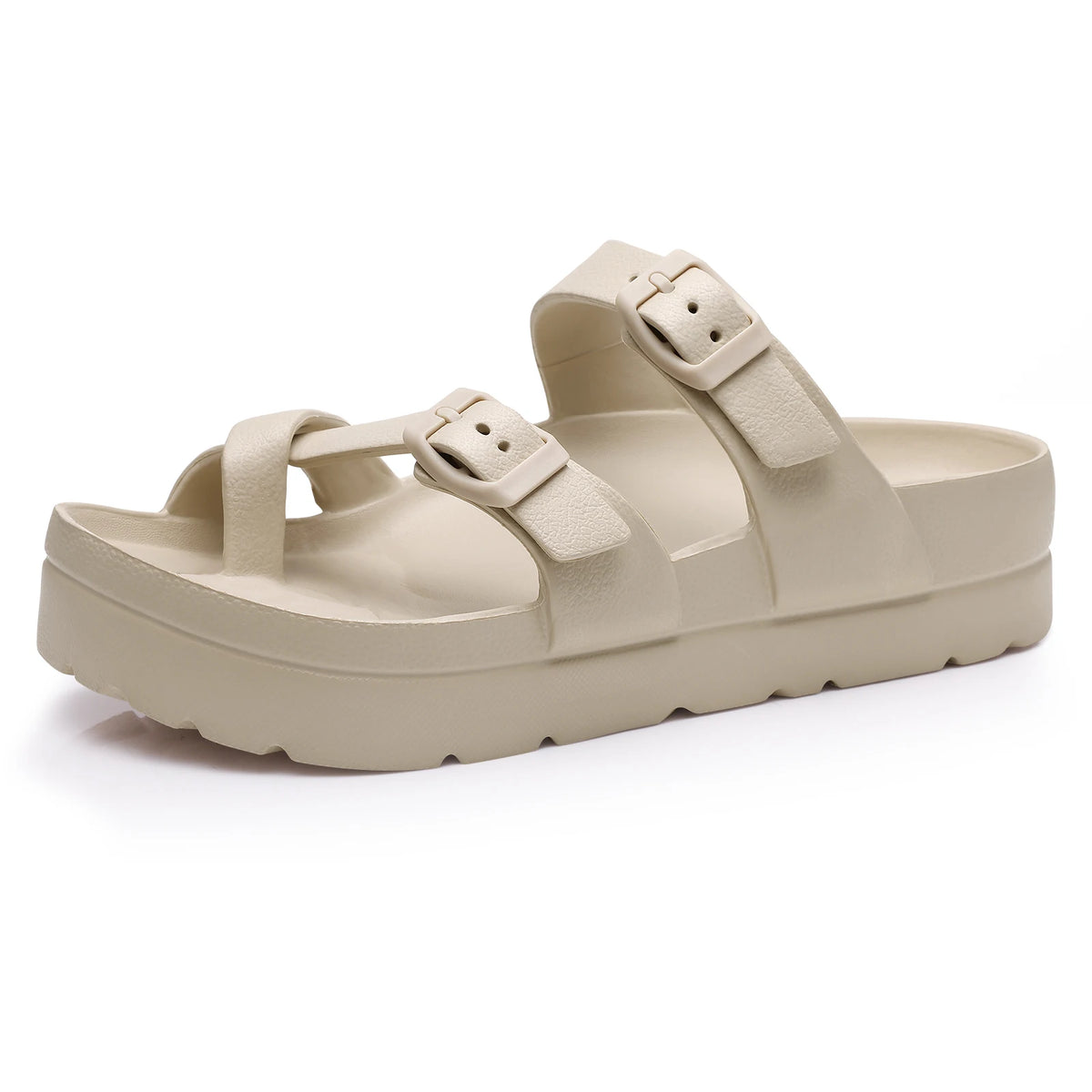 Sandália Papete Feminina com Fivela Ajustável - Rozze