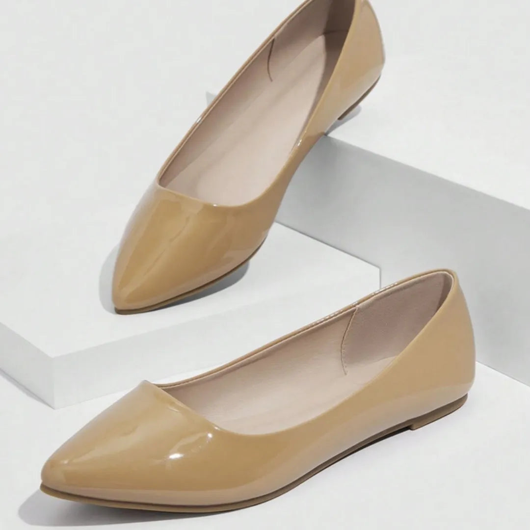 sapatilha-bege-feminina-clássica-lois-vista-frontal-par