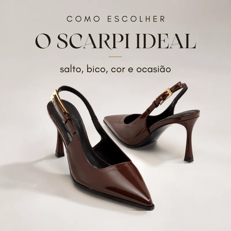 Como escolher o scarpin feminino ideal: salto, bico, cor e ocasião