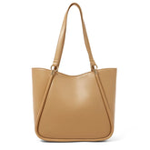 Bolsa de Ombro Caramelo com Design Curvado