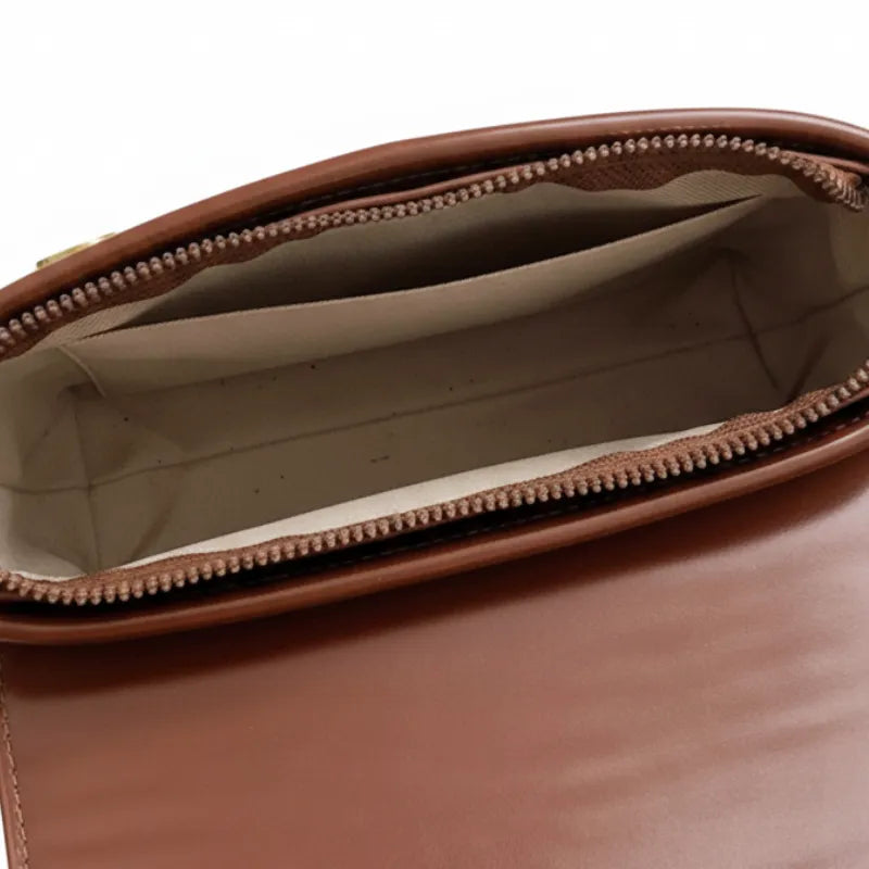 Bolsa Baguete Bicolor de Ombro