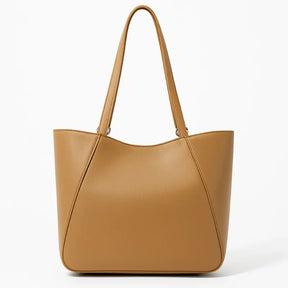 Bolsa de Ombro Caramelo com Design Curvado