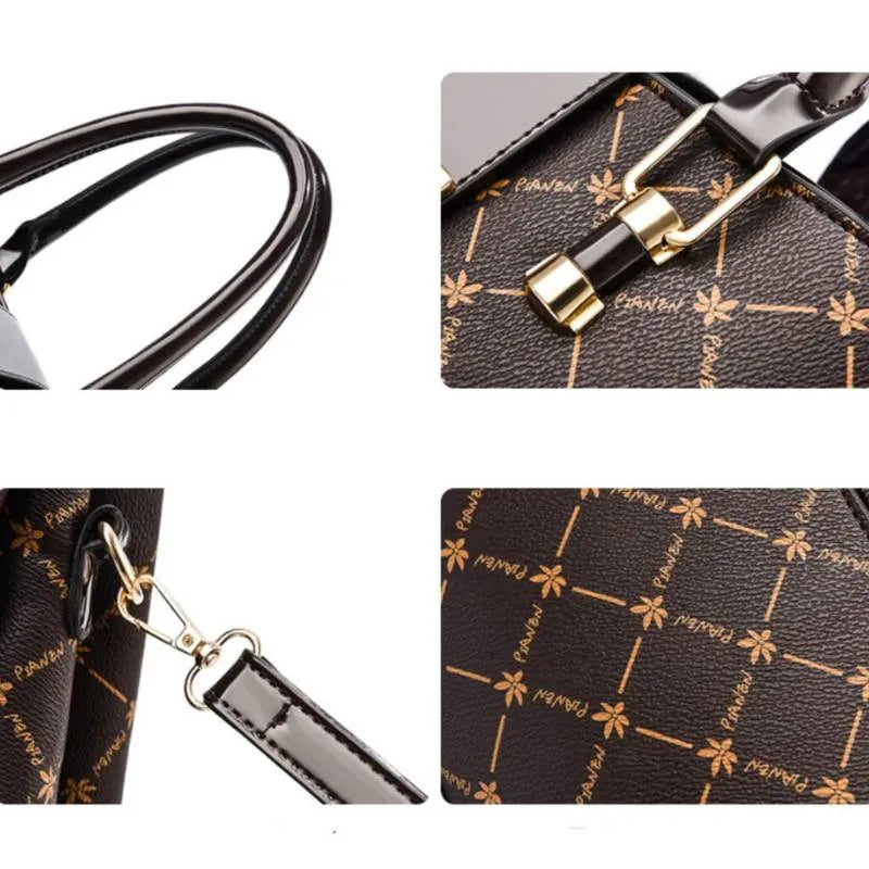 Bolsa Feminina de Ombro Clássica de Luxo - Rozze