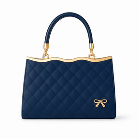 Bolsa de Ombro Azul Laço Chic - Rozze