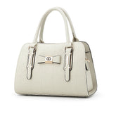 Bolsa de Ombro Branca Charme Clássico - Rozze