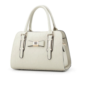 Bolsa de Ombro Branca Charme Clássico - Rozze