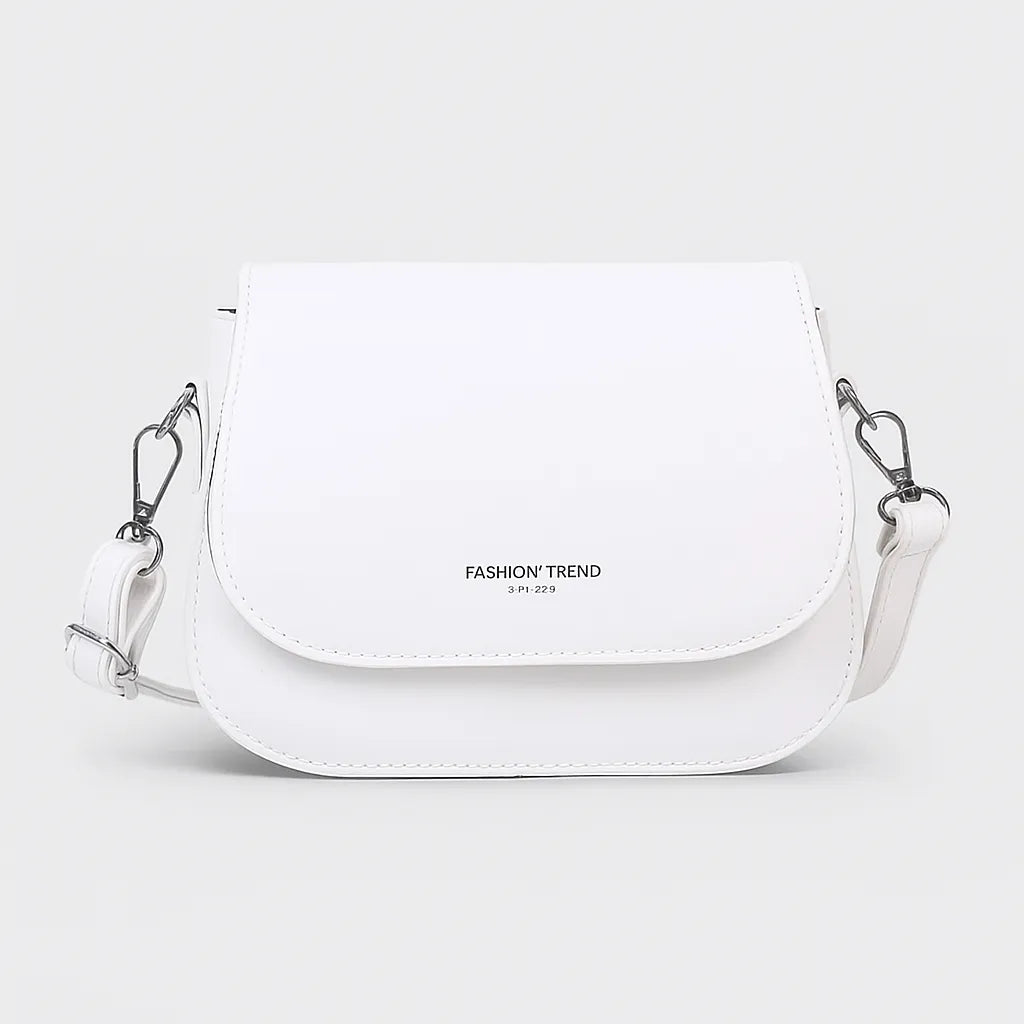 Bolsa Transversal Branca Fashion