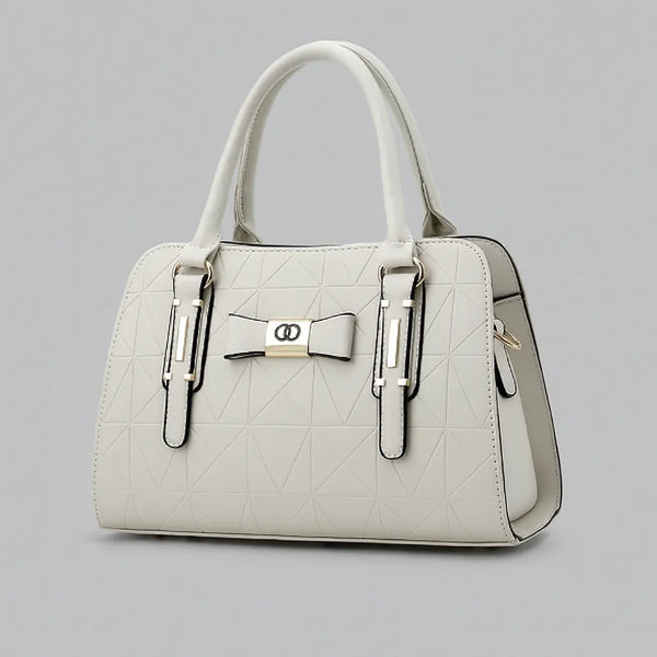 Bolsa de Ombro Branca Charme Clássico