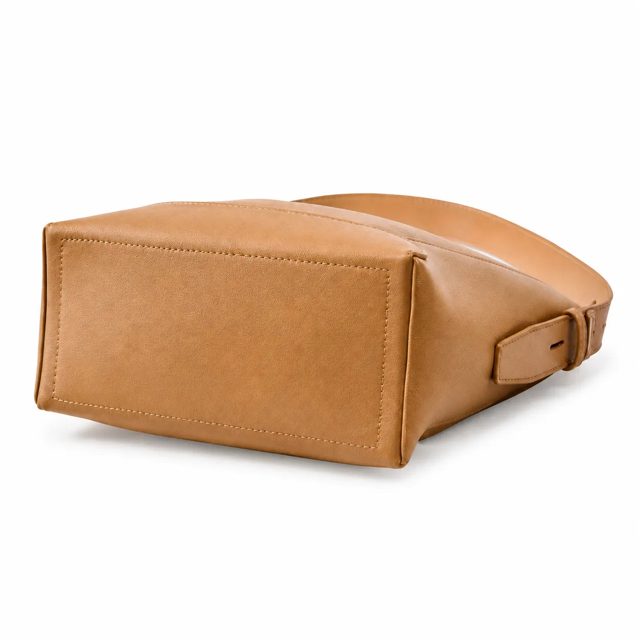 Bolsa de Ombro Caramelo em Couro Legítimo | Rozze