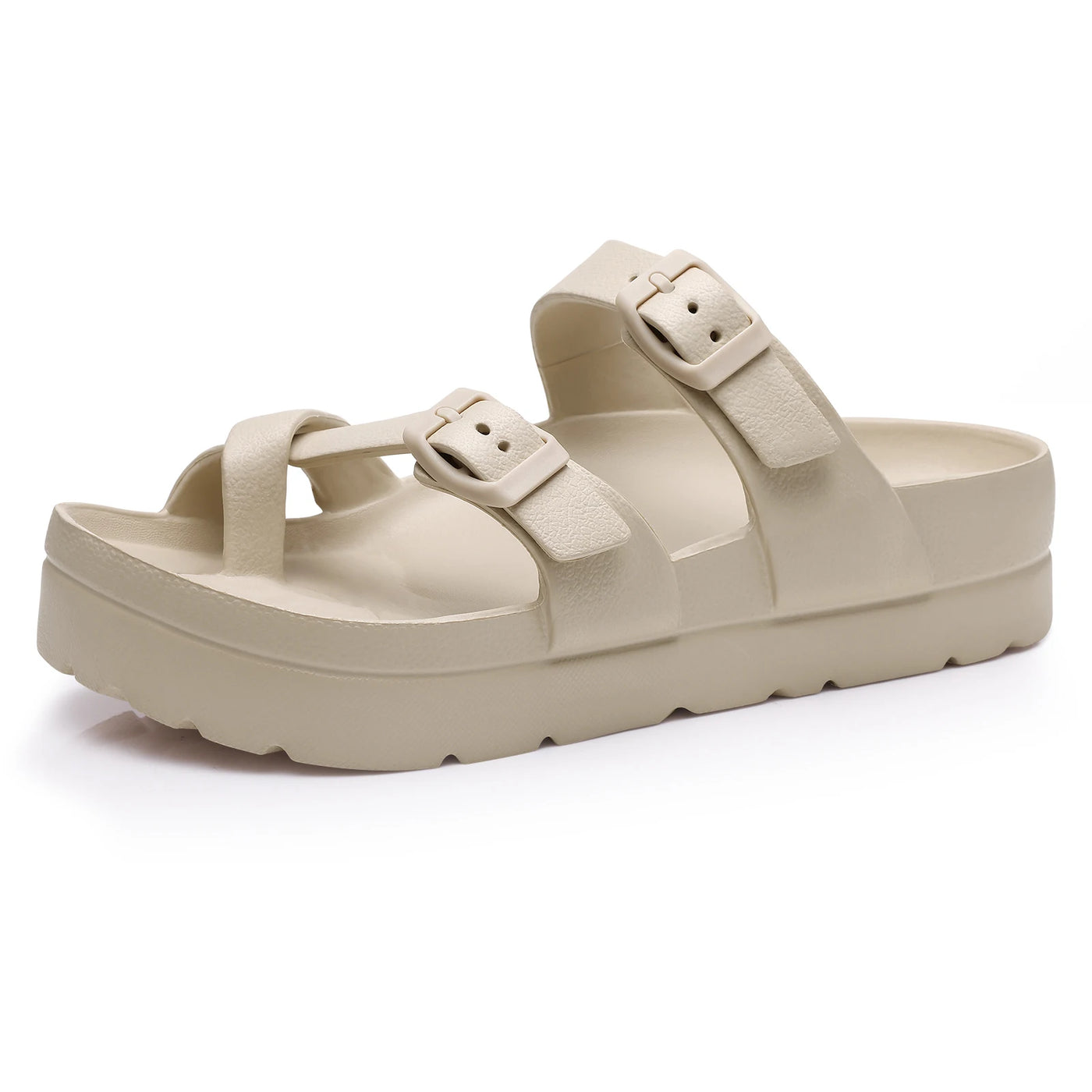 Sandália Papete Feminina com Fivela Ajustável - Rozze