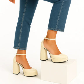 Scarpin Salto Alto Braco Mary Jane - Rozze