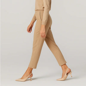 Scarpin Damasco Slingback Bico Fino Emma - Rozze