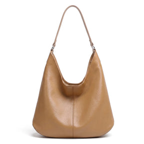 Bolsa de Ombro Couro Genuíno Caramelo Rozze